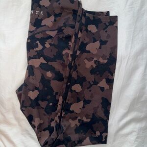 Balance Athletica Brown Camo Leggings